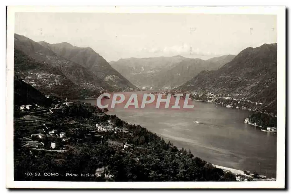 Como – Primo bacino del lago – 100.58 - Frente