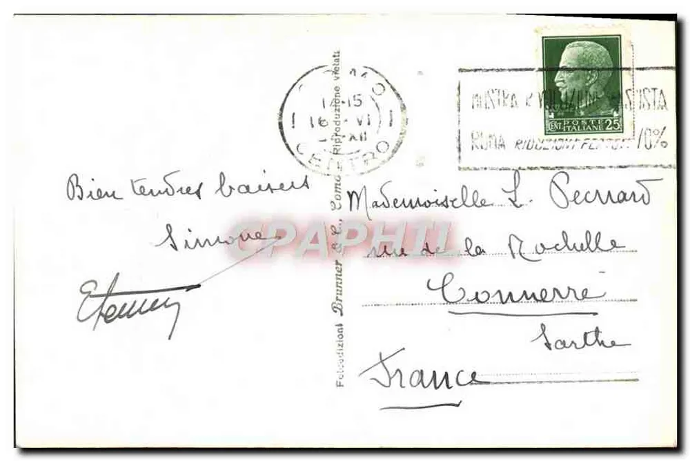 Como – Primo bacino del lago – 100.58 - Verso
