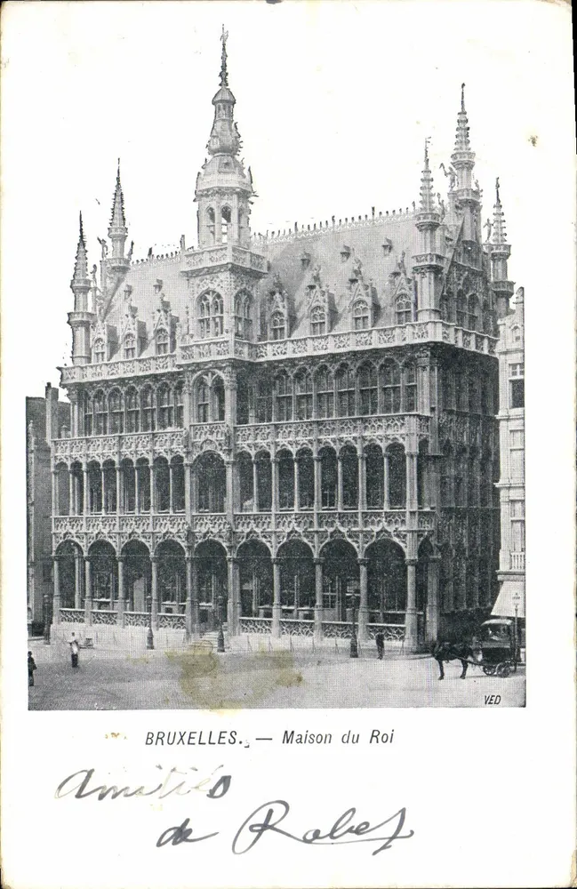 Bruxelas — Casa do Rei — VED - Frente