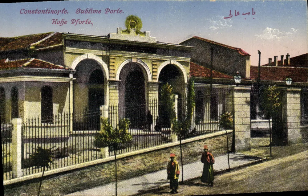 Constantinopla. Sublime Porta. — n° 91 - Frente