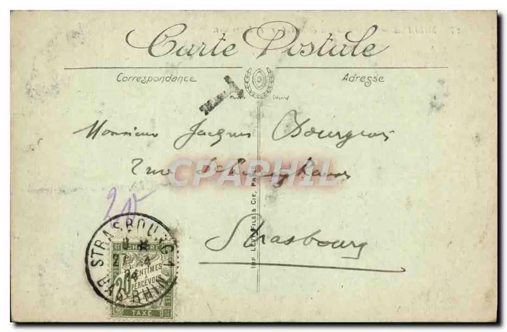 MILIANA — Panorama vom Cap des Blagueurs — unbekannter Verlag, n° 27 - Rückseite