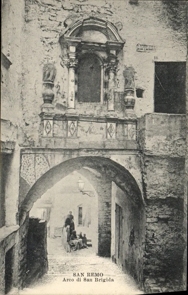 San Remo — Arco de São Brígida — editor desconhecido, n° de série 18 - Frente