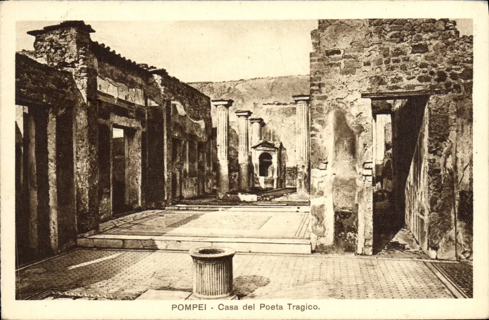 Pompei - Casa del Poeta Tragico — n° 4434-19 - Vorderseite