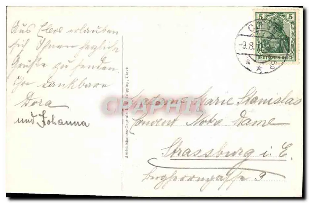 बैड क्लेवे - श्वानेनबर्ग - प्रकाशक अदृश्य - पीछे