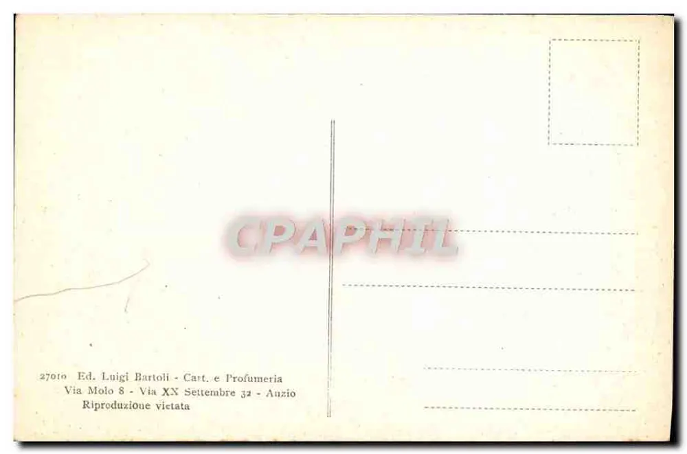 Anzio - Panorama der östlichen Küste - Villa Colonna - Rückseite