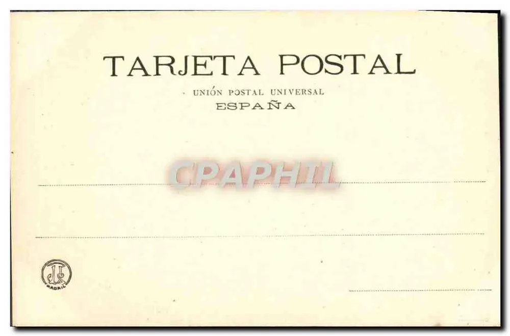 A conversão de São Paulo — pintura de Murillo — fototipia Jacissi, Madrid, n° 871 - Verso