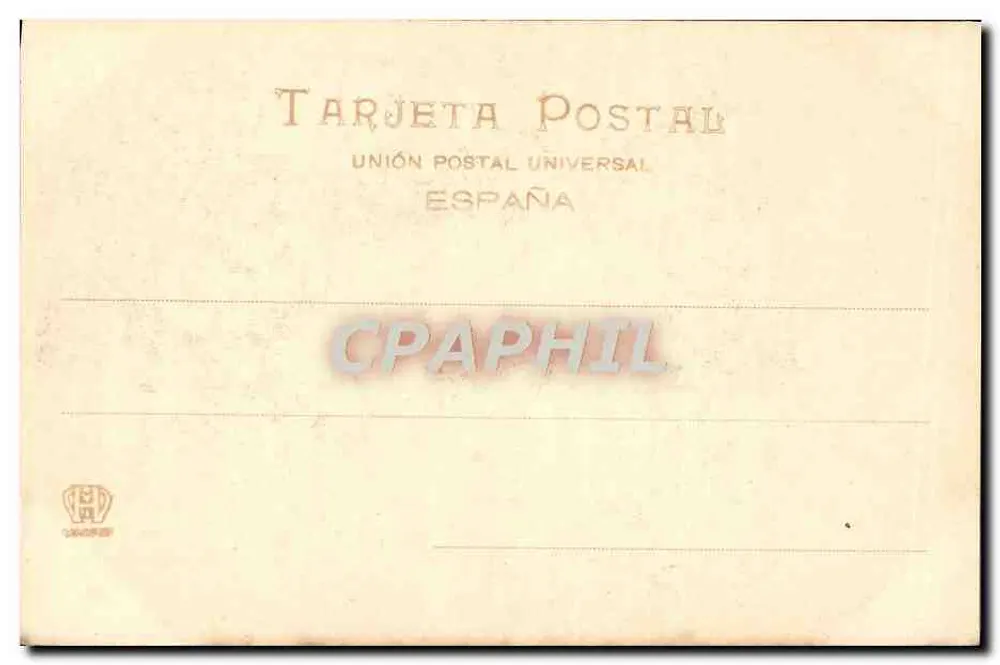 A Virgem dos Dolores — reprodução de uma obra de Murillo — editada por Hauser y Menet, Madrid, n° 339 - Verso