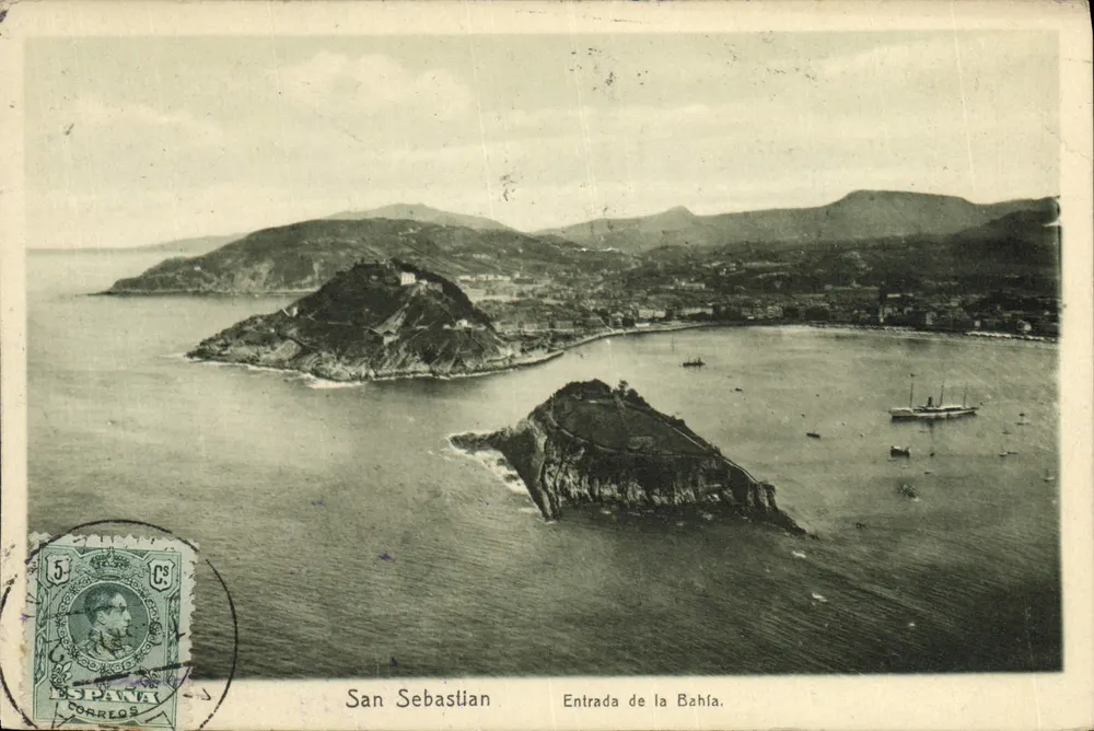 San Sebastián — Entrada da Baía — Pavagó, Série 837 - Frente