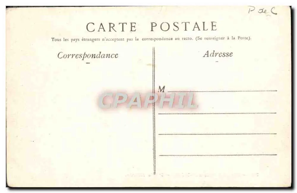 Boulogne-sur-Mer — Porte Neuve — editor Desvignes, n° 33 - Verso