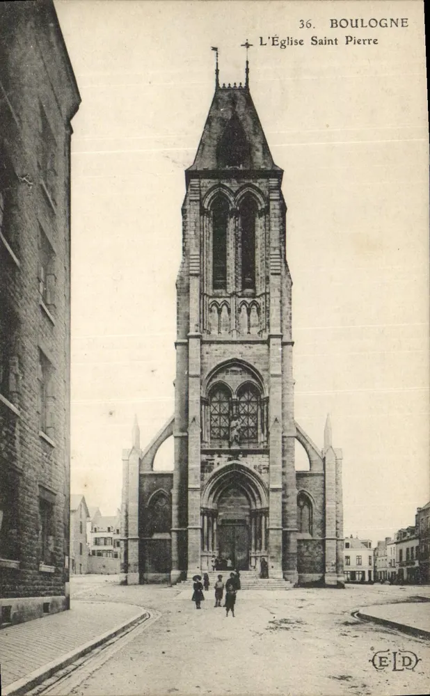 Boulogne - A Igreja de São Pedro — Editora ELD, n° 36 - Frente