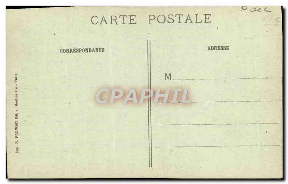 Boulogne-sur-Mer — Kathedrale — E. Dejonghe, Verlag, Boulogne-sur-Mer - Rückseite