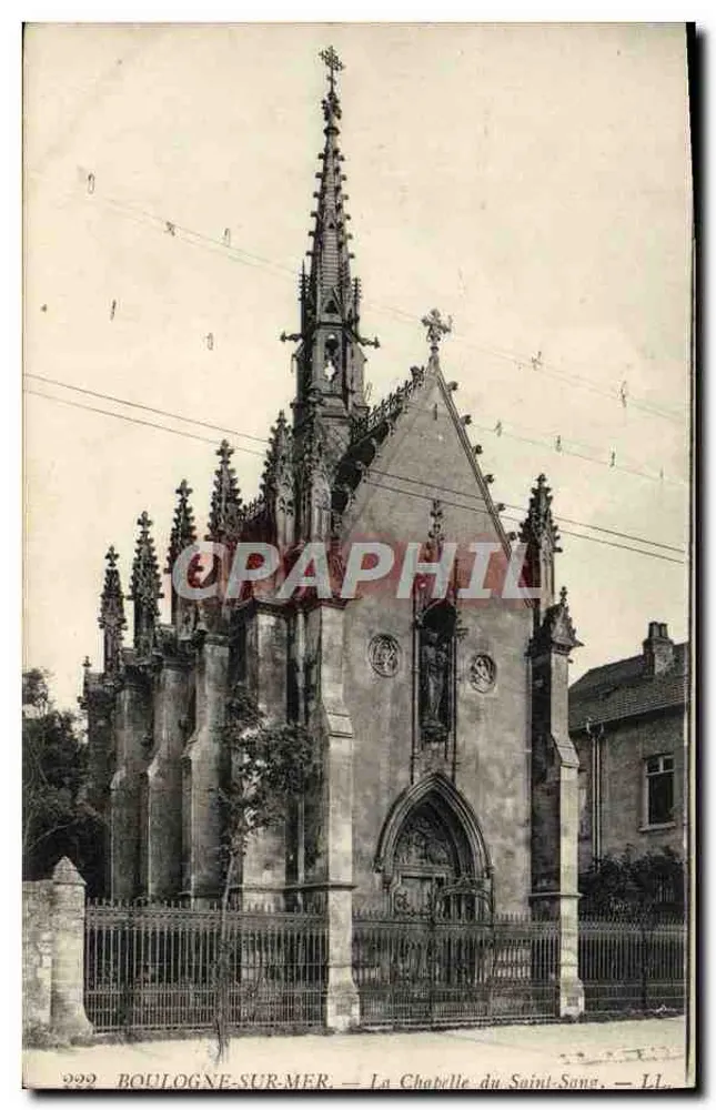 Boulogne-sur-Mer — Kapelle des Heiligen Blutes — Nr. 222 - Vorderseite