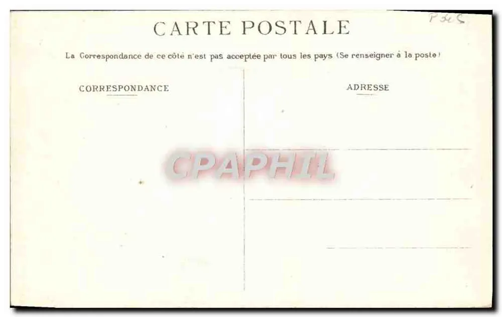 Boulogne-sur-Mer — Eingang zum Alten Schloss — Verlag Delaunay, Nr. 87 - Rückseite