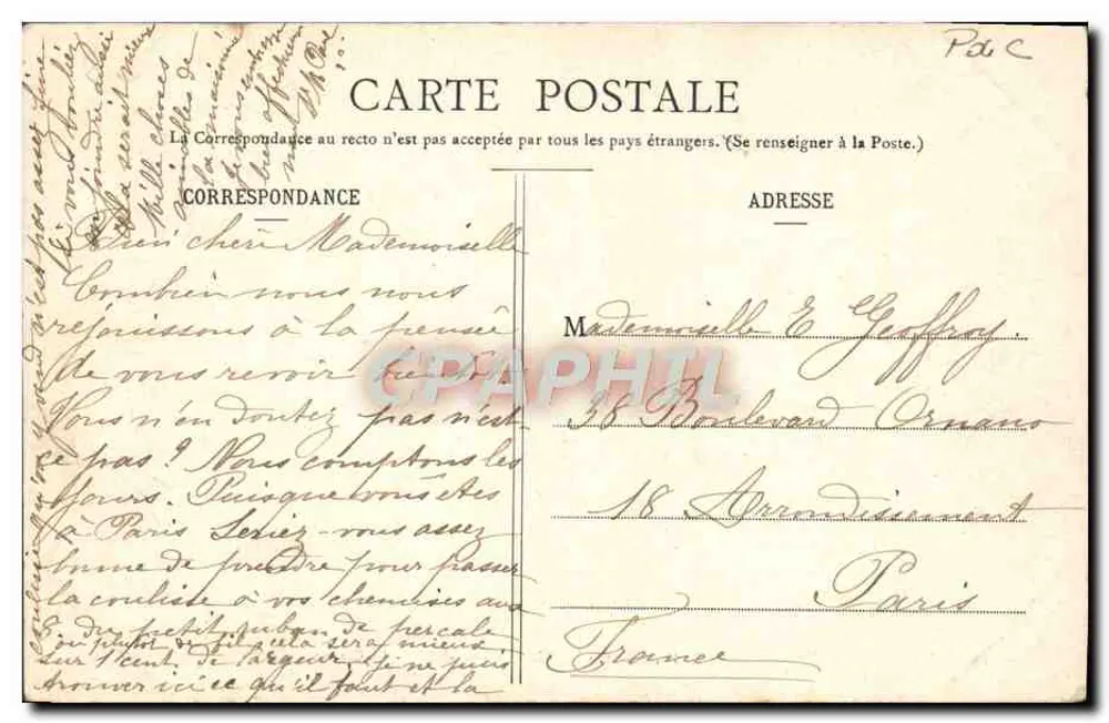 Boulogne-sur-Mer — Das Casino — L.D., B., 71 - Rückseite