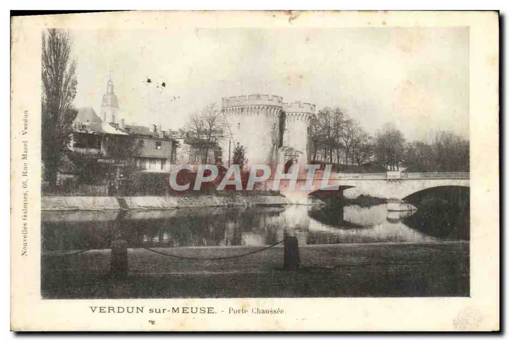 Verdun-sur-Meuse — Porte Chaussée — Nouvelles Galeries, 65, Rue Mazel, Verdun - Frente