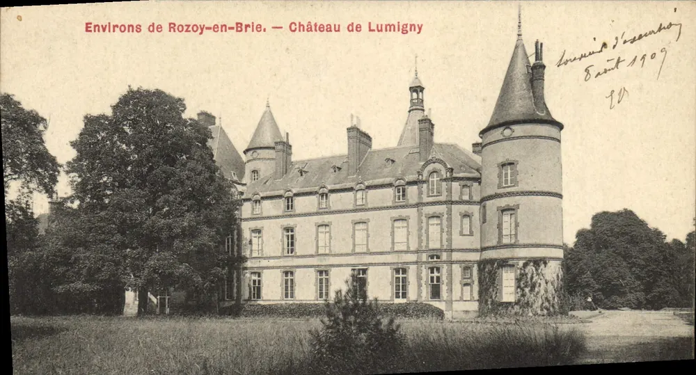 Umgebung von Rozoy-en-Brie — Schloss Lumigny — Verleger: L. D'Azembay - Vorderseite