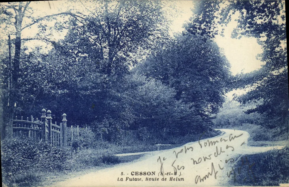 Cesson (S.-et-M.). Die Futare, Route de Melun — Photo-Edit, Plainte-Précy - Vorderseite