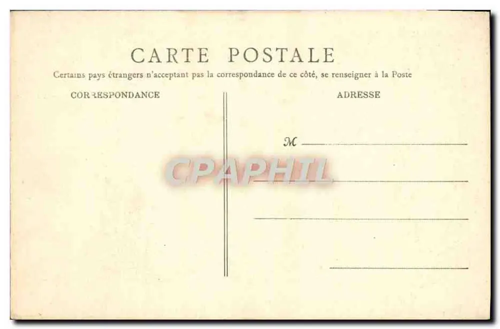 Abdikation Napoleons im Schloss Fontainebleau (1814) — Bazar de l'Hôtel de Ville et Nouvelles Galeries, Fontainebleau - Rückseite