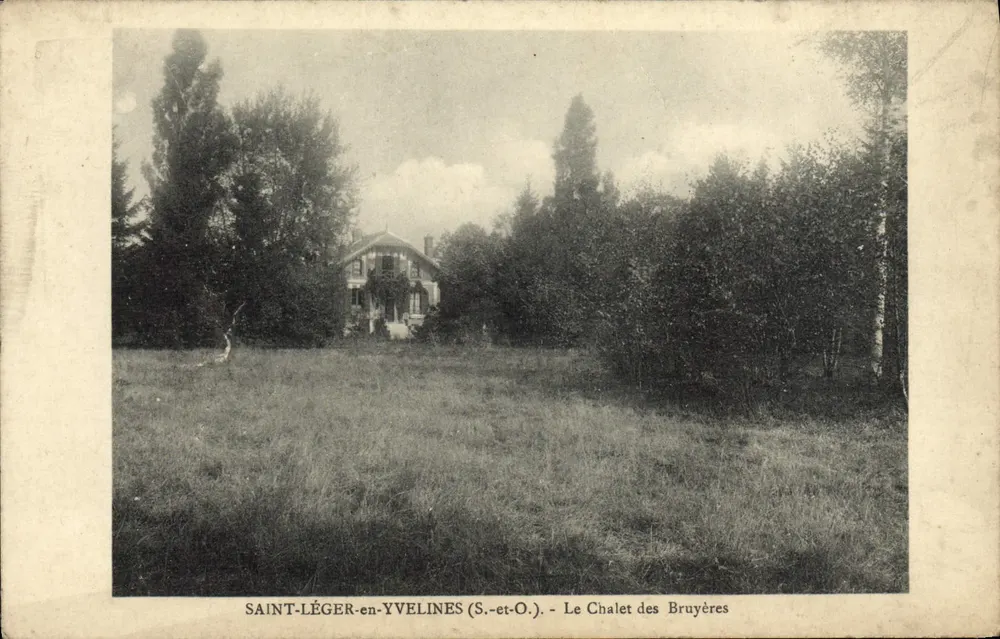 Saint-Léger-en-Yvelines (S.-et-O.) — Das Chalet des Bruyères — unbekannter Verleger - Vorderseite