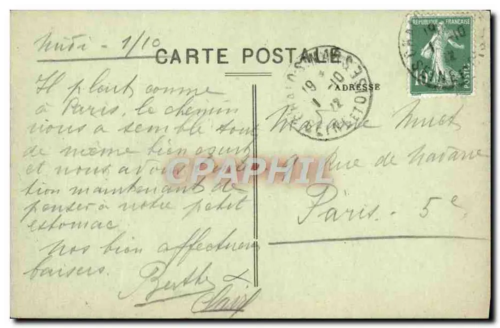 Chalo-St-Mars (S.-et-O.) — Les Carneaux — Edit. Lebec et Coll. E. Rameau, Etampes - Achterkant