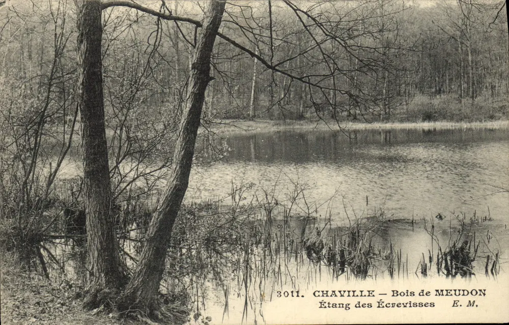 Chaville — Bois de Meudon — Étang des Écrevisses — E. M. - Vorderseite