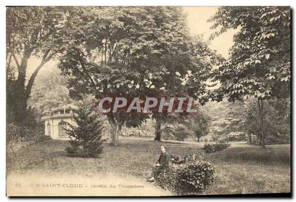 Saint-Cloud — Jardim do Trocadéro — C.M. SAINT-LOUD, n°85 - Frente