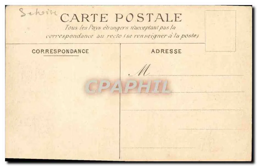 Saint-Cloud — Jardim do Trocadéro — C.M. SAINT-LOUD, n°85 - Verso