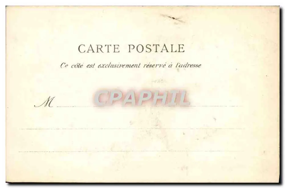 Park von La Malmaison — Die Fontäne und der Fluss — S.A.O. (Société d'Artographie et d'Optique) - Rückseite