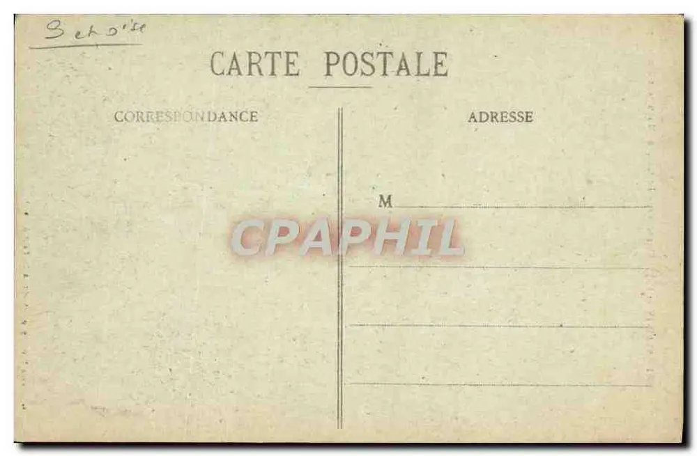 La Ferté-Alais (S.-et-O.) - L'Ardennay - Der Casque (Druidenmonument) - Rückseite
