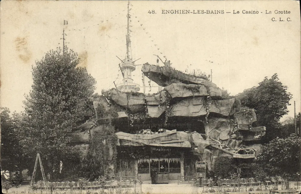 Enghien-les-Bains — Das Casino - Die Grotte — C.L.C. n°48 - Vorderseite