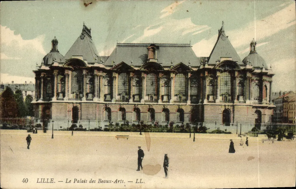 LILLE — O Palácio dos Belos-Artes — LL. - Frente