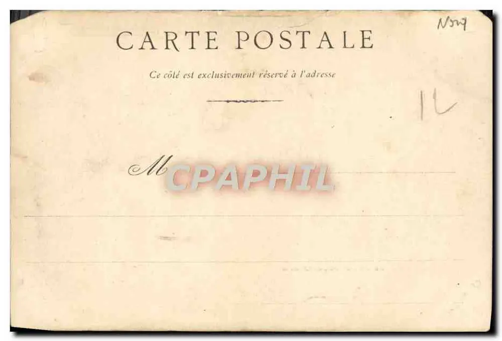 Lille, le Palais des Beaux-Arts — façade néo-classique avec dômes et arcades — éditeur non identifié - Verso