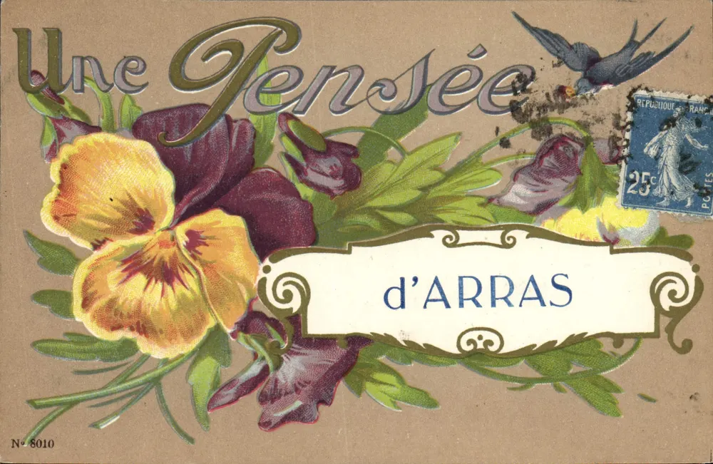 Uma Pensativa de ARRAS — edição N° 8010 - Frente