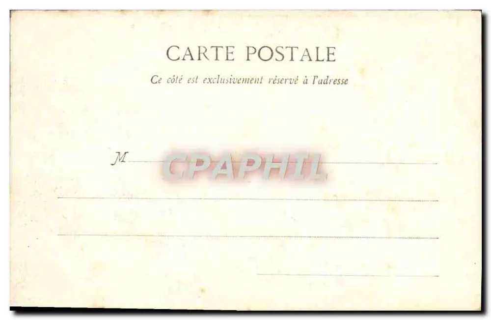 Toulon — Le Musée-Bibliothèque de la Ville — Édition Giletta, n° 2676 - Verso