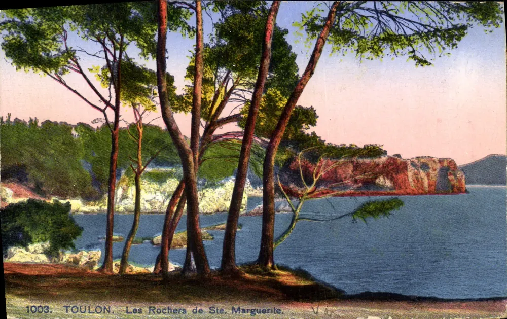 Toulon — Die Felsen von Sainte-Marguerite — V.A. n°1003 - Vorderseite