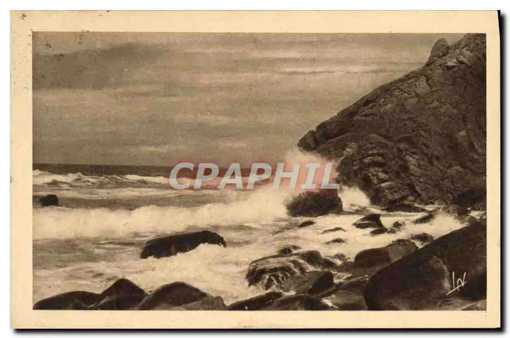 Presqu'île de Quiberon — Felsen und Pointe de Port-Bara — Laurent-Nel, Rennes - Vorderseite