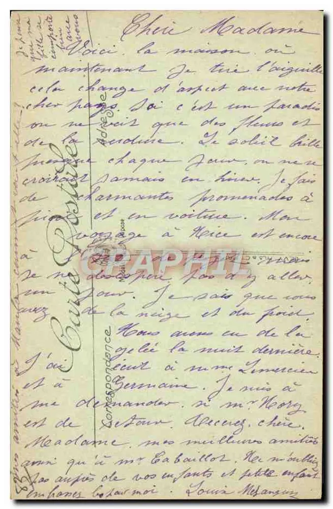 Saint-Raphaël — Das Hotel Beau-Rivage und die Villas — Selecta, n°48 - Rückseite