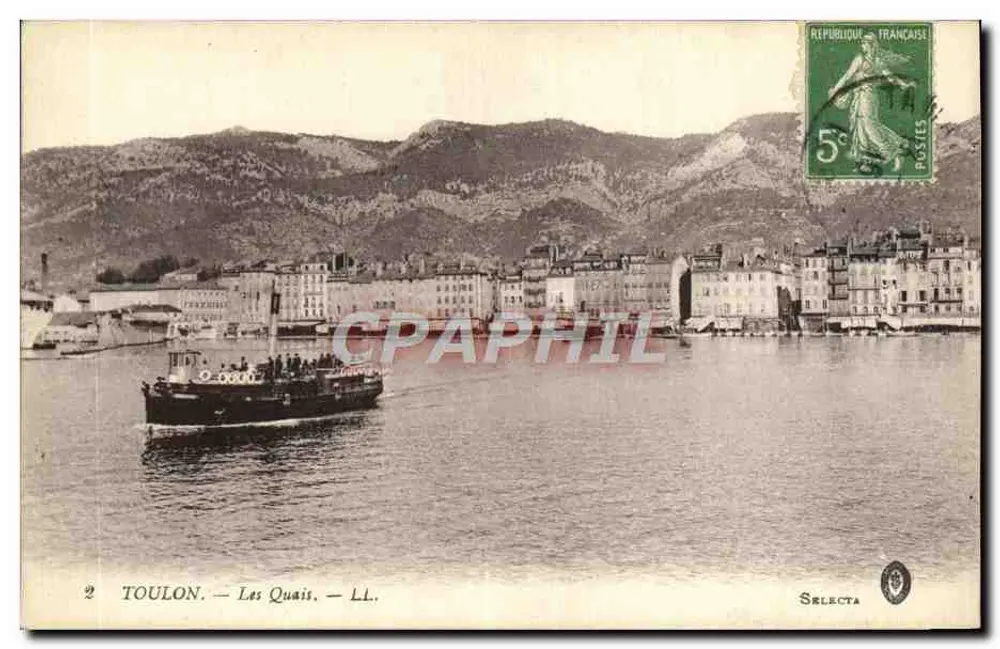 Toulon — Os Quais — Selecta - Frente