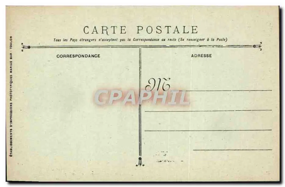 Die Agaven — Ein Eckchen der Salettes — Verlag: Légie du Sud de la France - Rückseite