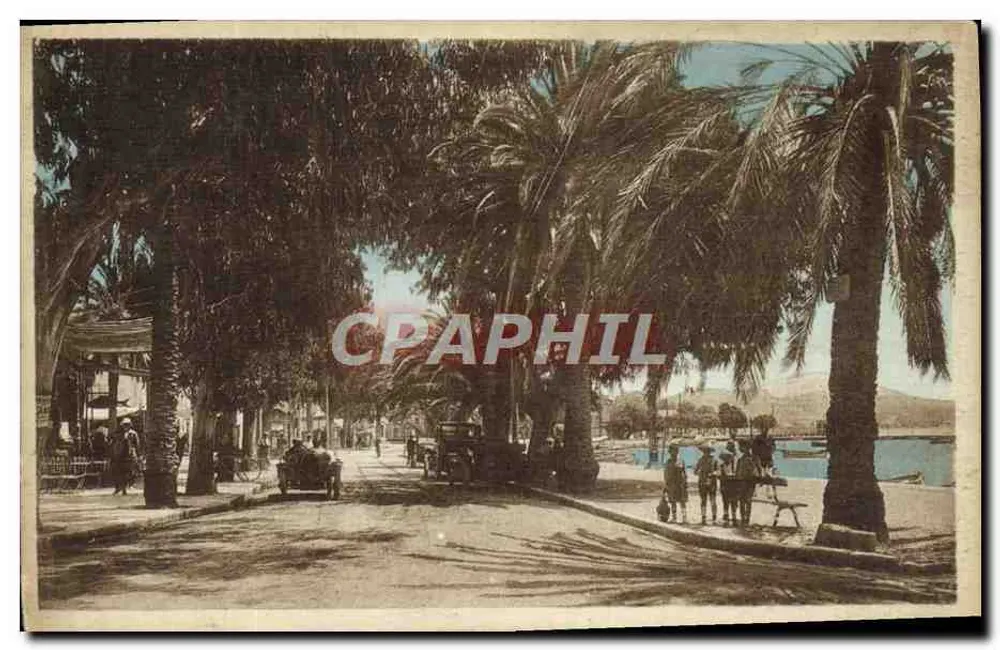 Sanary-sur-Mer — Bulwar — wydawca Lévy & Neurdin - Awers