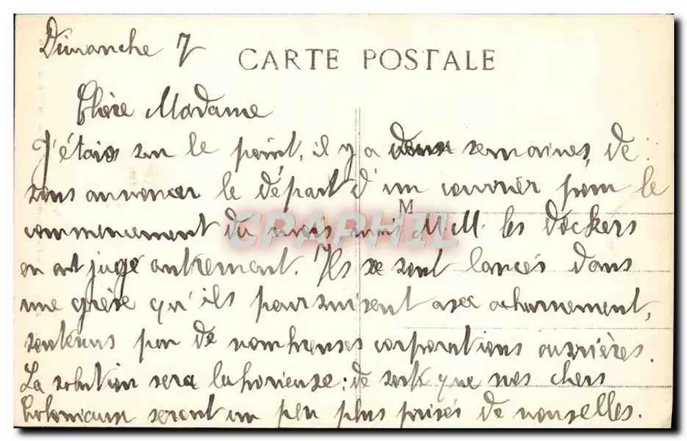 Bandol-sur-Mer — Os Palmeiros — Ed. Hudry - Marselha - n°57 - Verso