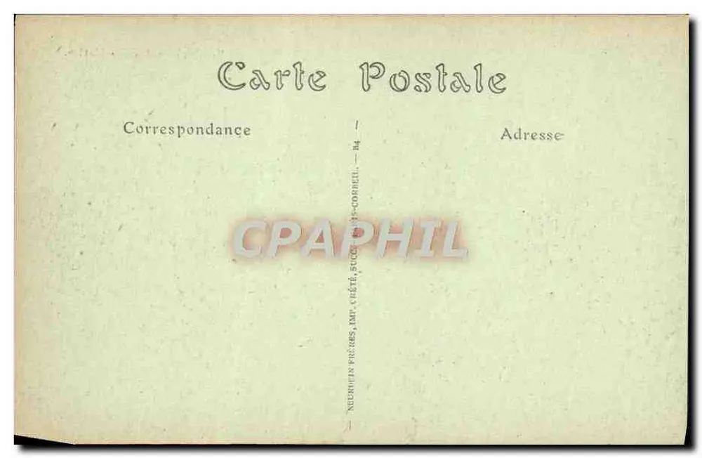 Saint-Raphaël (Var) — O Boulevard Félix-Martin — Nélichin Frères, Imp. Céré, Stuc, 14-Corbeil - Verso
