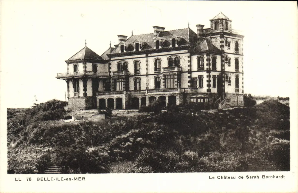 Schloss Sarah Bernhardt — Belle-Île-en-Mer — LL 78 - Vorderseite