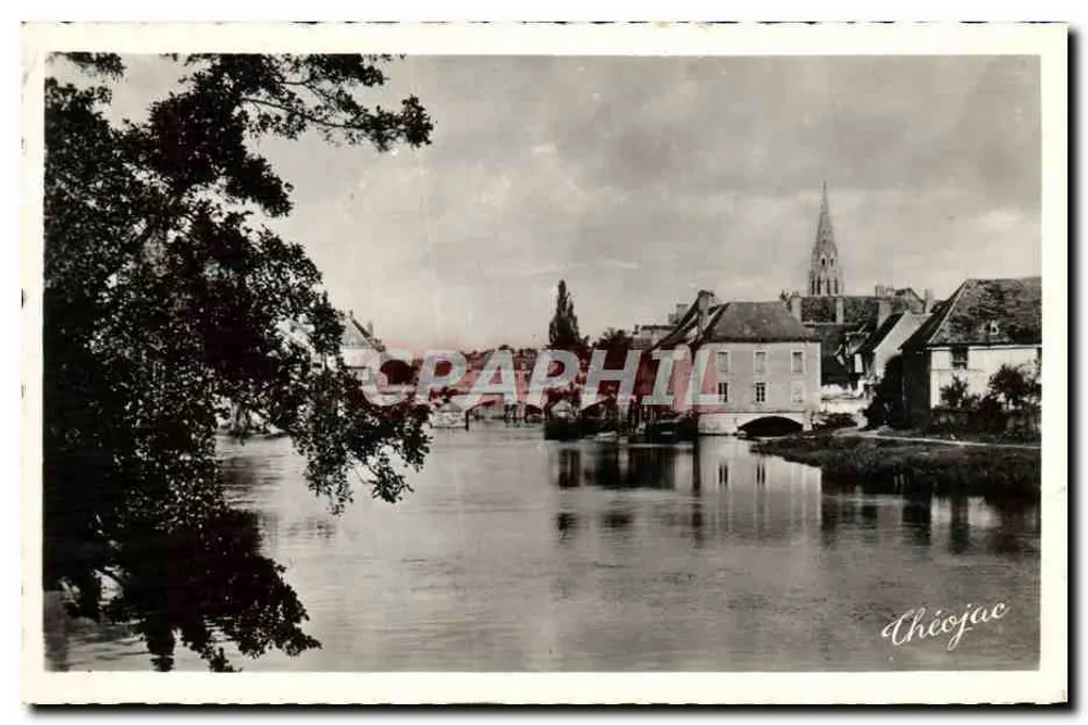 Chéojac — Ansicht der Brücke und Kirche — Verlag Théodules, Nr. 36 - Vorderseite