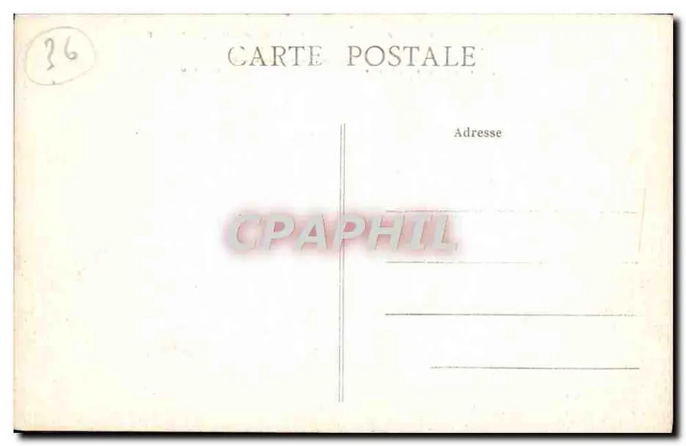 Gargilesse (Indre) — Ansicht der Creuse-Fluss über dem Pont Noir — n° 36 - Rückseite