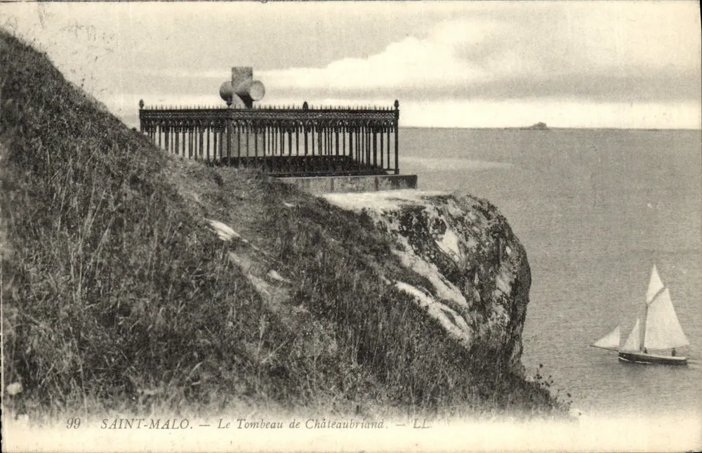 Saint-Malo — Das Grab von Châteaubriand — LL, Nr. 99 - Vorderseite