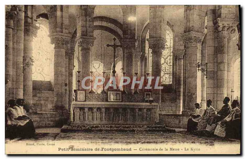Petit Séminaire de Fontgombaud — Messezeremonie — Das Kyrie - Vorderseite