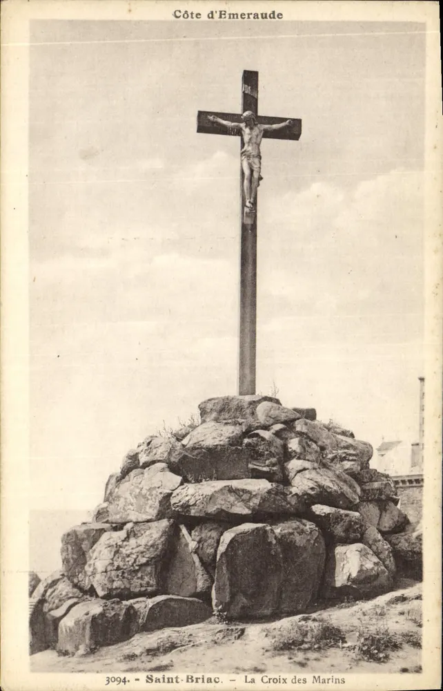 Saint-Briac - La Croix des Marins — Côte d'Emeraude, Verlag Laurent-Nel-Neuves - Vorderseite