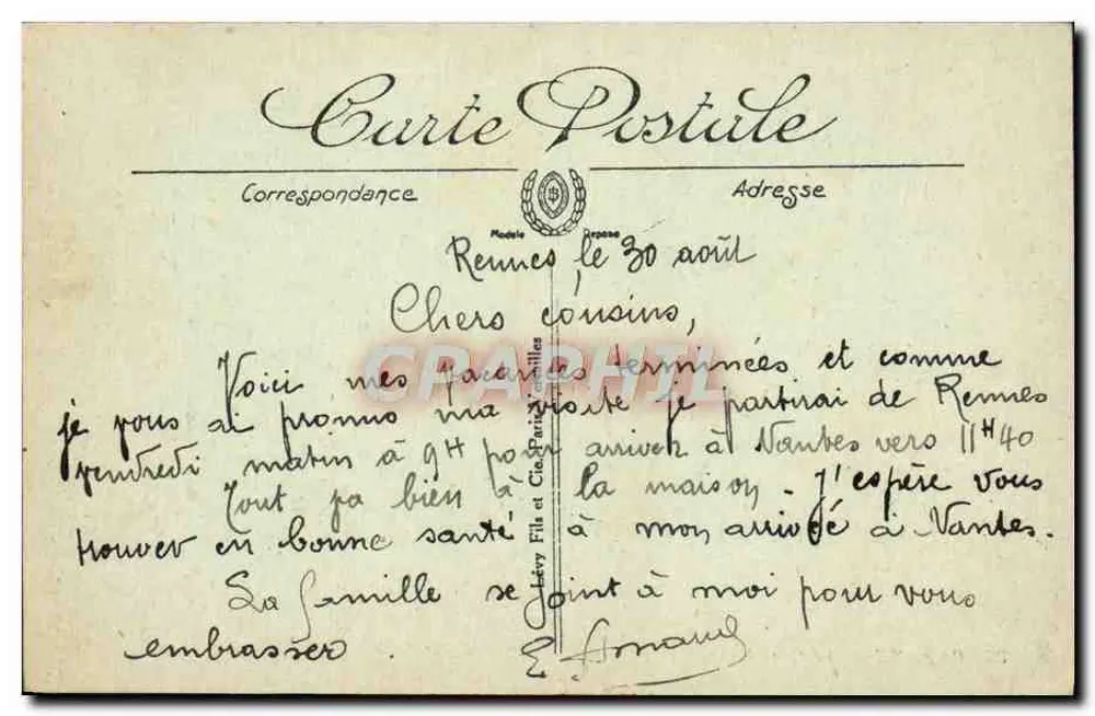 Paramé — O Grande Hotel — I.I. — Editor: I.I. - Verso