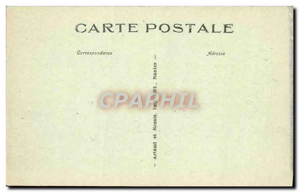Rennes — Der Passage des Carmélites und die Rue Sainte-Mélaine — Verlag Ouest-Eclair, Nr. 75 - Rückseite